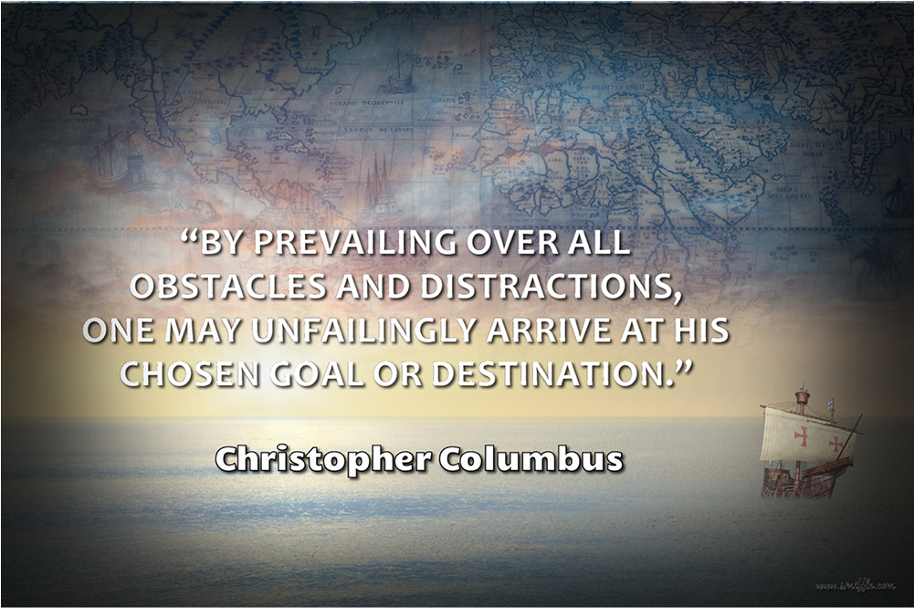 Christopher Columbus - Lq016 - Poster (1000x1000), Png Download