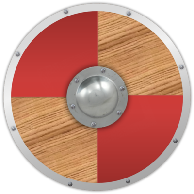 Viking Shield - Haunted Half-life At Jules Maes Saloon [book] (400x400), Png Download