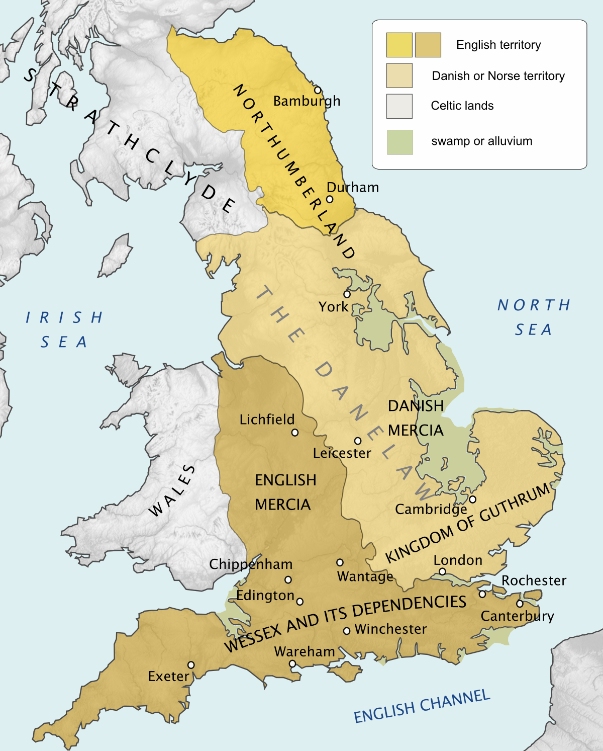 Viking - Total War Thrones Of Britannia Map (1200x1493), Png Download