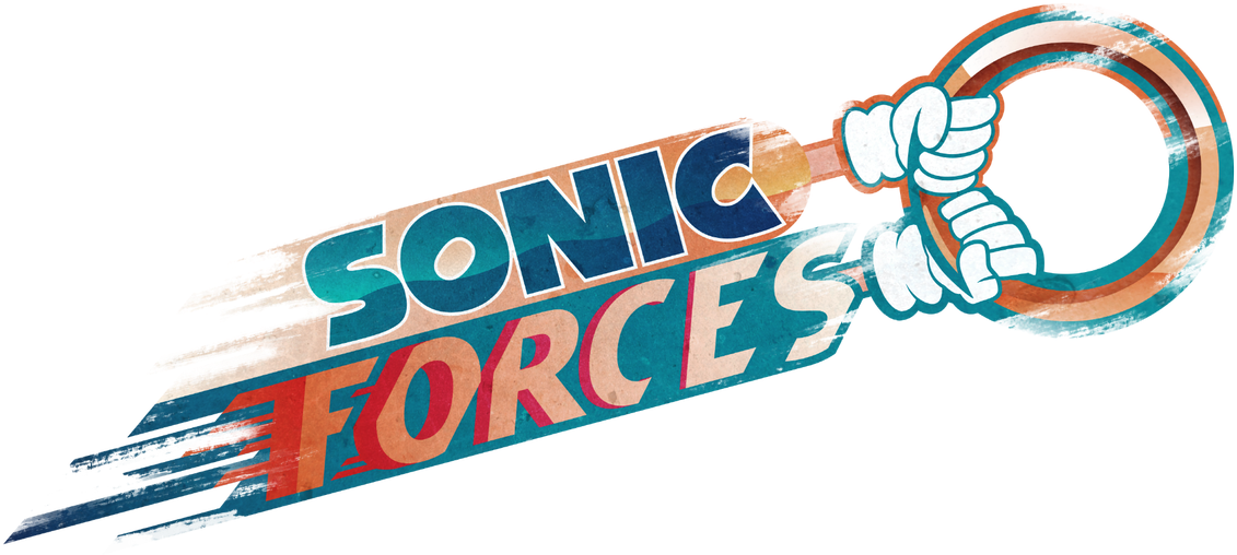 Sonic Forces Logo Png - Graphic Design (1200x694), Png Download
