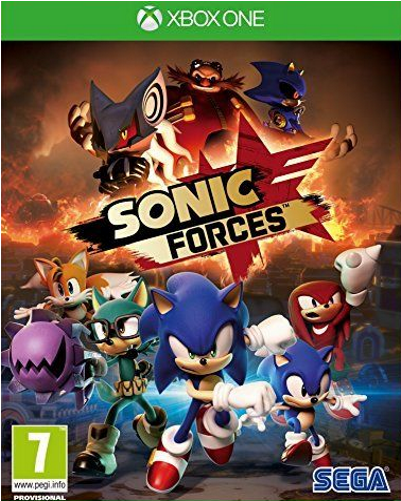 Sonic Forces - Sonic Forces Xbox One (450x650), Png Download