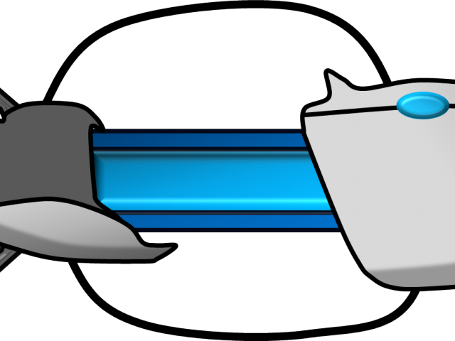 Portal Gun Cliparts - Portal Gun Clipart Free Portal Png (640x480), Png Download