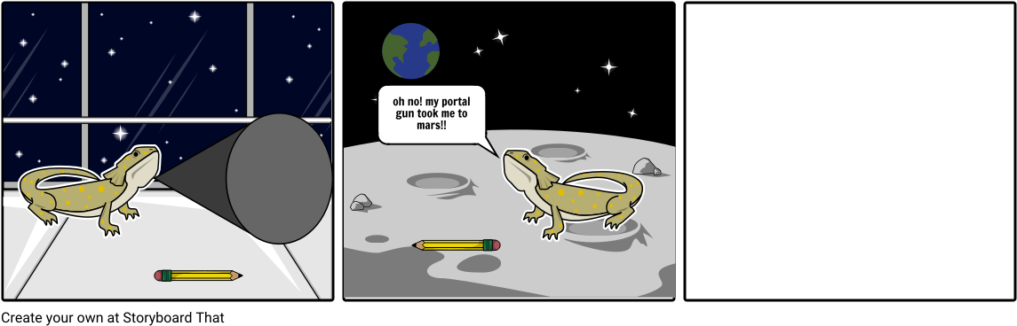 Fred The Frog/ English Sci Fi - Cartoon (1164x385), Png Download