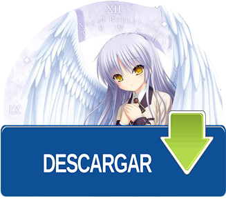 Nuevo Boton Descarga By Sekai - Angel Beats! - Tcg Universal Play Mat [angel] (350x348), Png Download