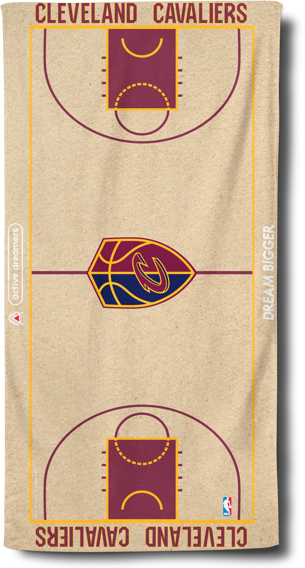Cavs Beach Towel - Beach (2000x2000), Png Download