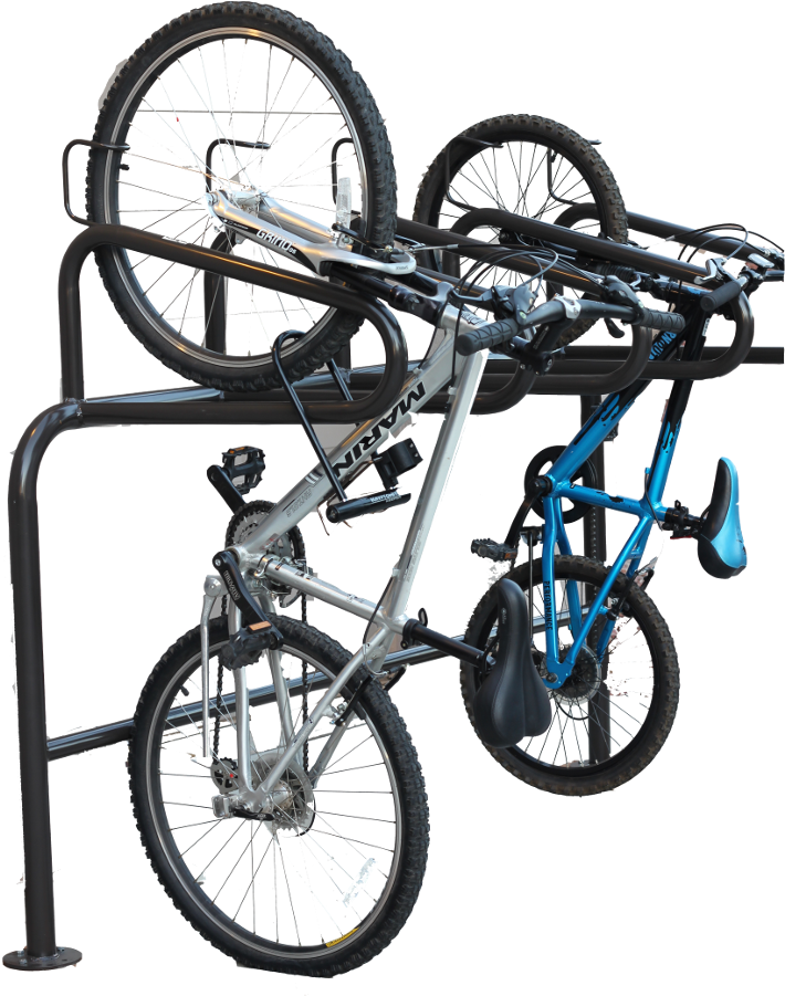 Download Hd Vertical Flow Bike Rack Bicycle Transparent Png Image Nicepng Com