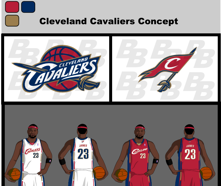 File Cleveland Cavaliers Nba 8x10 Photograph Team Logo (749x630), Png Download