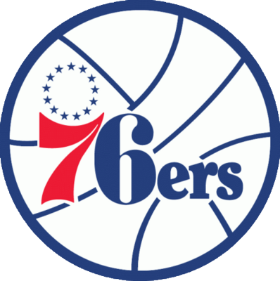Watch As The Cleveland Cavaliers Take On The Philadelphia - Philadelphia 76ers Logo Transparent (398x400), Png Download