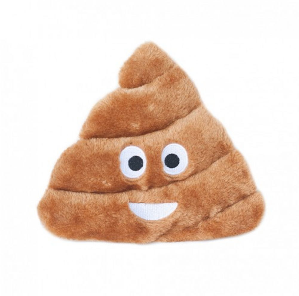 Poop Emoji Dog Toy - Zippy Paws Squeakie Emojiz Dog Toy - Pile O' Poo (1000x1231), Png Download