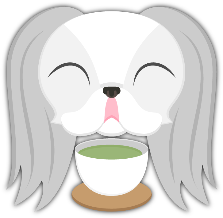Japanese Chin Emoji Stickers Are You A Japanese Chin - Emoji Puppy Free (736x713), Png Download