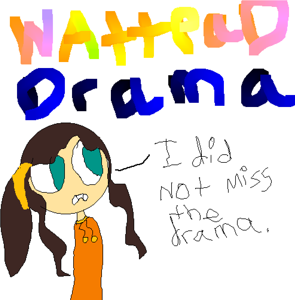 I'm In Wattpad Drama Again - Drama (1000x1000), Png Download