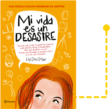 Mi Vida Es Un Desastre De Lili Del Pilar, Alcanzó - Universidad Es Un Desastre (371x353), Png Download