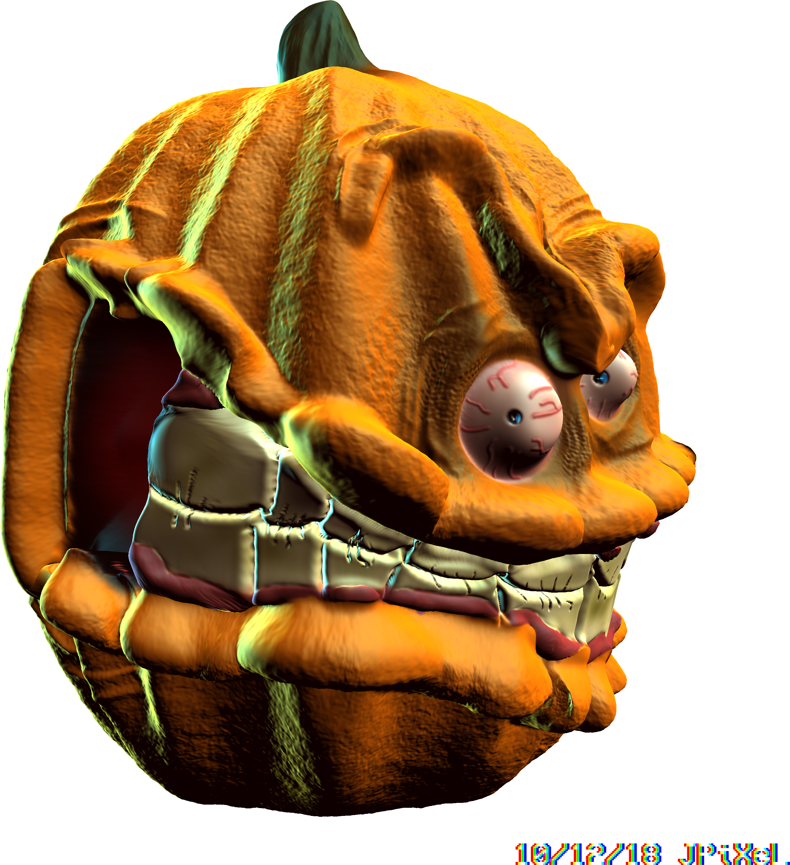 Author Comments - Pumpkin (3333x3303), Png Download