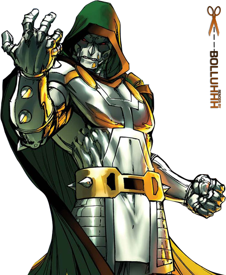 Doom - Doctor Doom Comic (800x960), Png Download