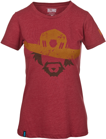 Overwatch Mccree Shirt (550x550), Png Download