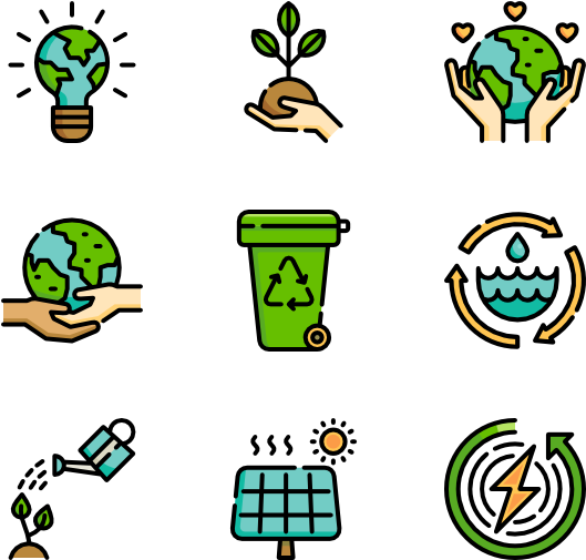 Clip Library Library Environment Nature Icon Packs - Earth Day Png (600x564), Png Download