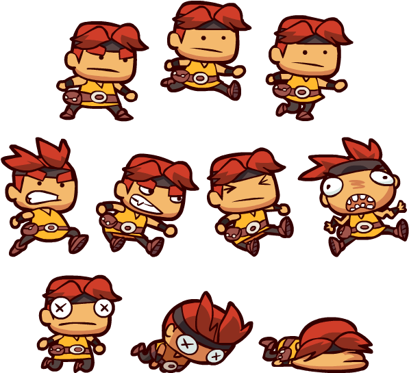Svg Download Stomba Quest Game Hero By Magicfred On - Sprite Football Head Png (640x550), Png Download