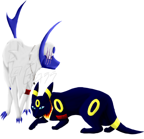Pokemon Key Stone Necklaces Absol (500x500), Png Download