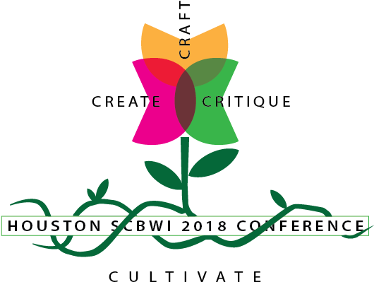 Join Us For The 2018 Houston Scbwi Conference - Graphic Design (529x408), Png Download