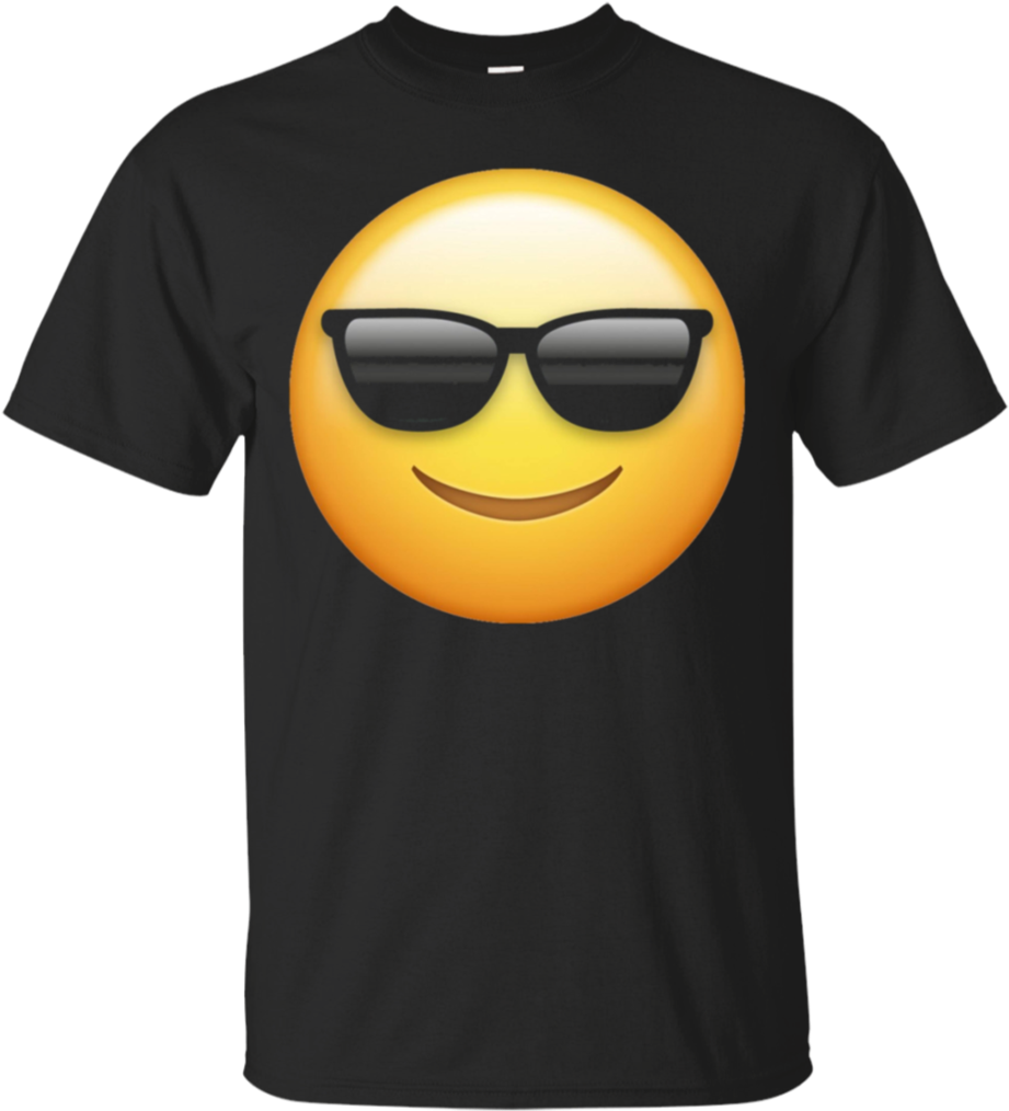 Sunglasses Emoji Apparel - Witches Ride A Horse (1024x1024), Png Download