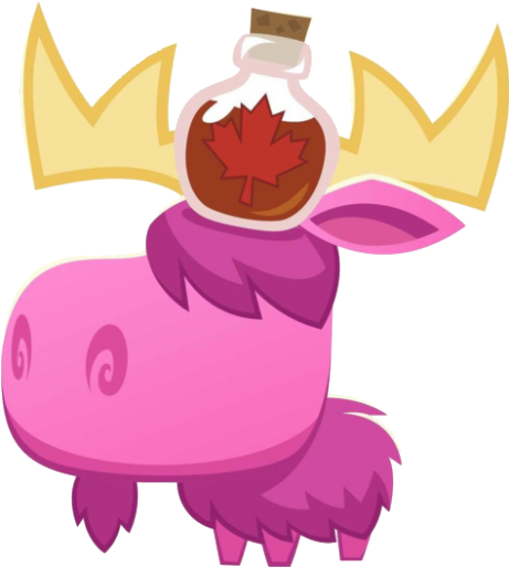 Pet Moose - Animal Jam Pet Png (467x517), Png Download
