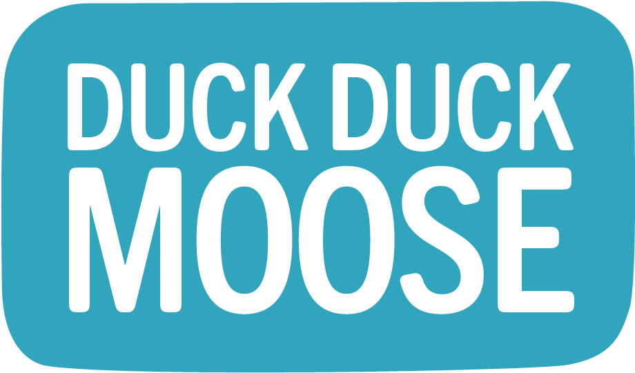 Duck Duck Moose Logo (936x576), Png Download