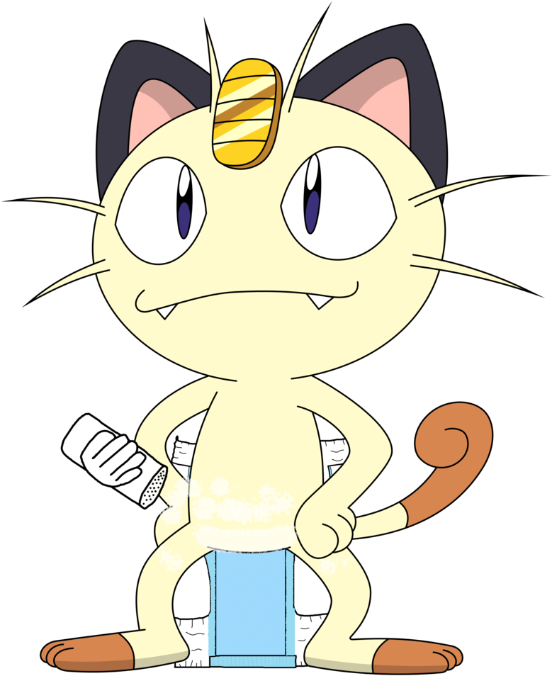 Meowth Being - Cat (832x960), Png Download