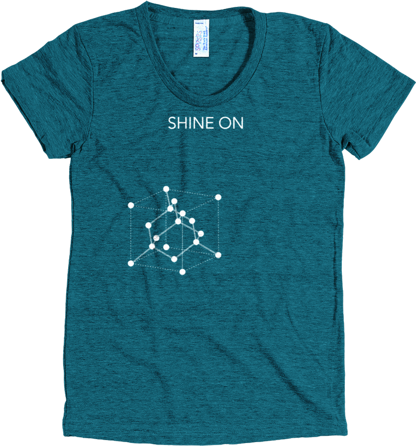 Shine On You Crazy Diamond - Galileo Galilei Shirt (1000x1000), Png Download