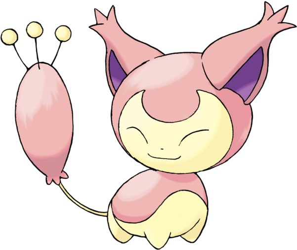 It's A Normal-type Feline That Basically Exists To - Pokemon Skitty (600x600), Png Download