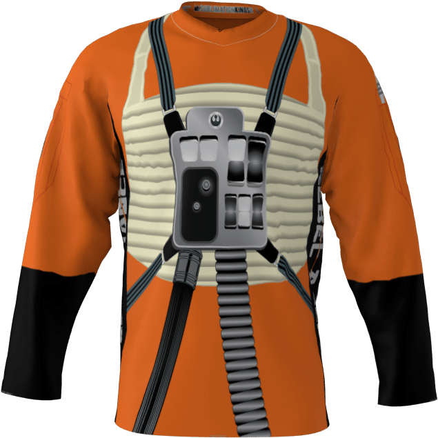 Rebel Alliance Custom Hockey Jersey - Star Wars Hockey Jersey (1024x1024), Png Download
