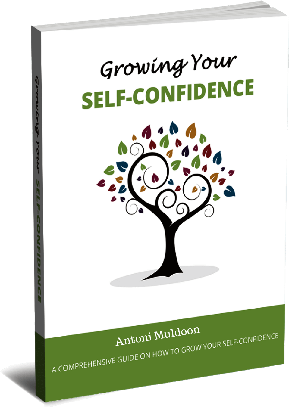 Growing Your Self-confidence - Luke And Lilly Floral,colorful Tree Design Vinyl Wall (1410x2250), Png Download