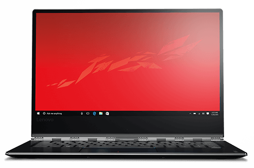 Notice The Near Bezel-less Display - Lenovo Yoga Bezel Less (517x342), Png Download
