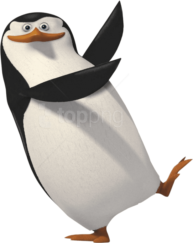 Download - Penguin Png (634x750), Png Download