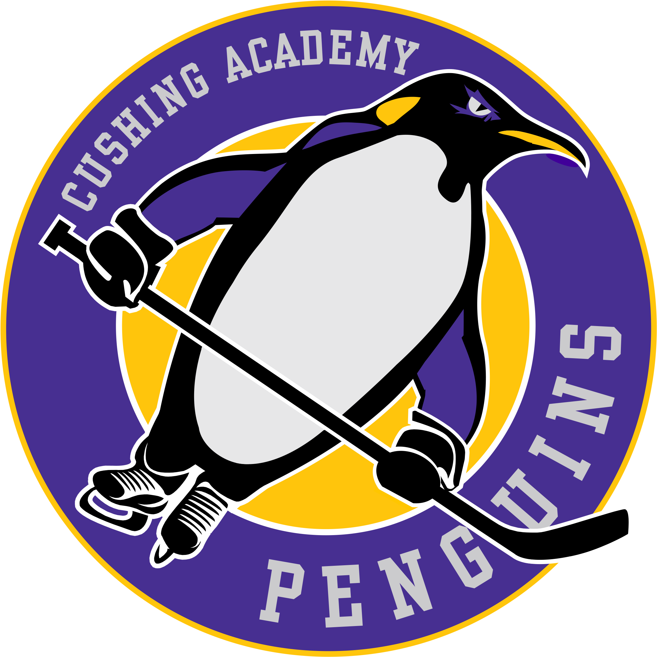 Cushing Academy Penguins Png Cushing Academy Penguins - Rähinä Records (2324x2324), Png Download
