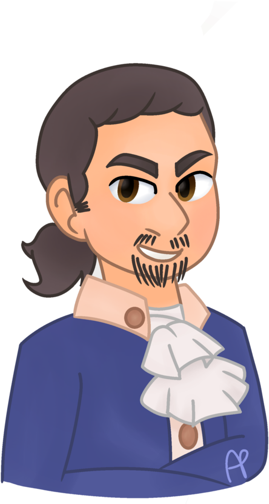 Clip My Name Is Alexander By Remir On - Alexander Hamilton Cartoon Character (774x1033), Png Download