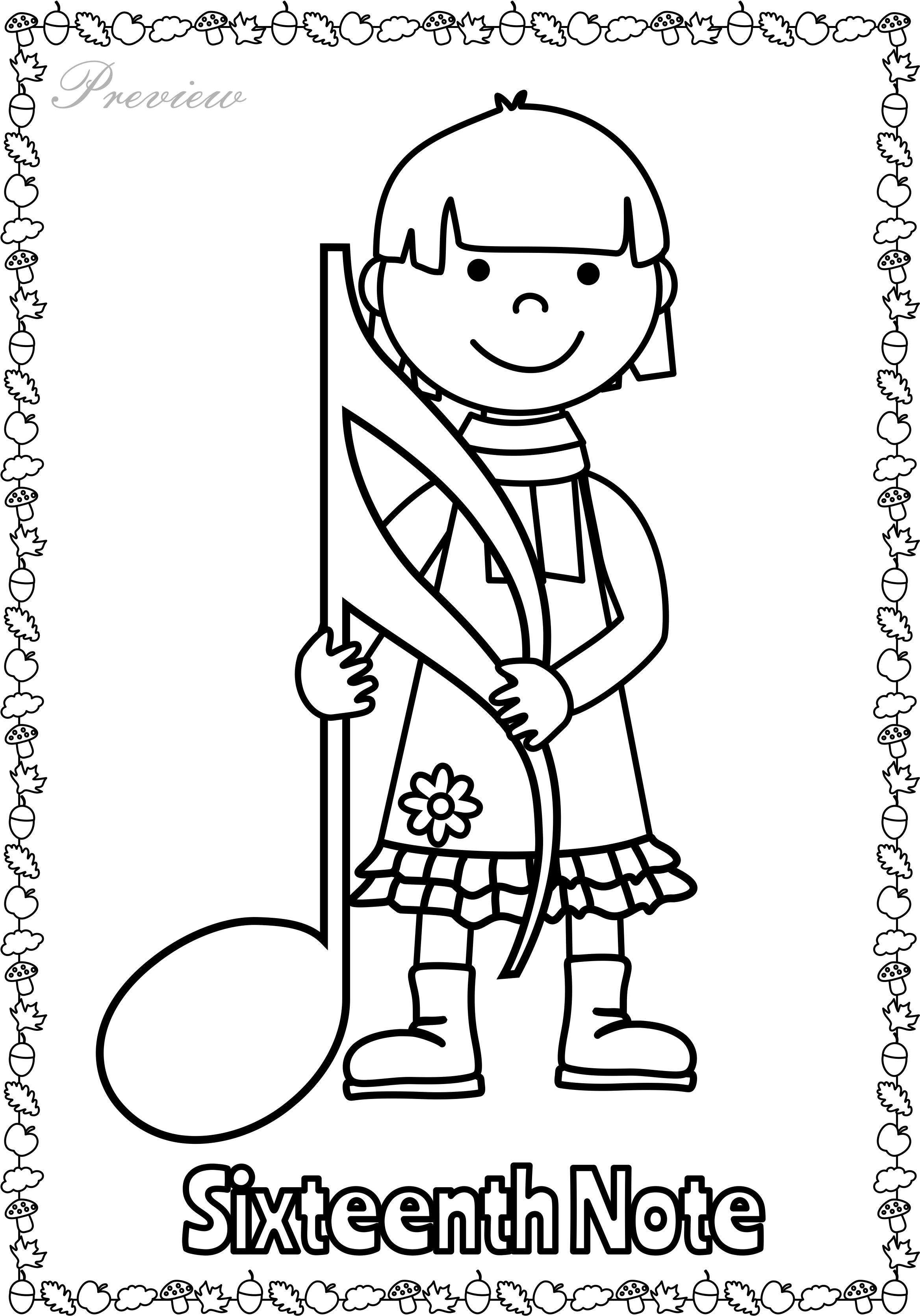 Let Your Kids Decorate Your Classroom With These Music - Music (2364x3371), Png Download