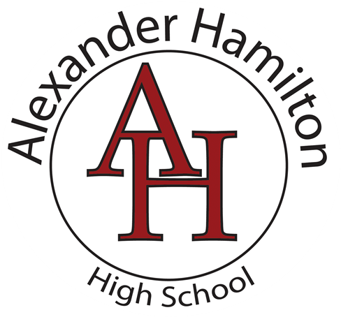 Alexander Hamilton Jr - Alexander Hamilton High School Logo (500x462), Png Download