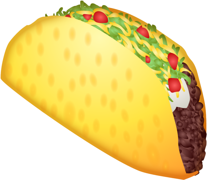 Emoji7 - Taco (768x768), Png Download