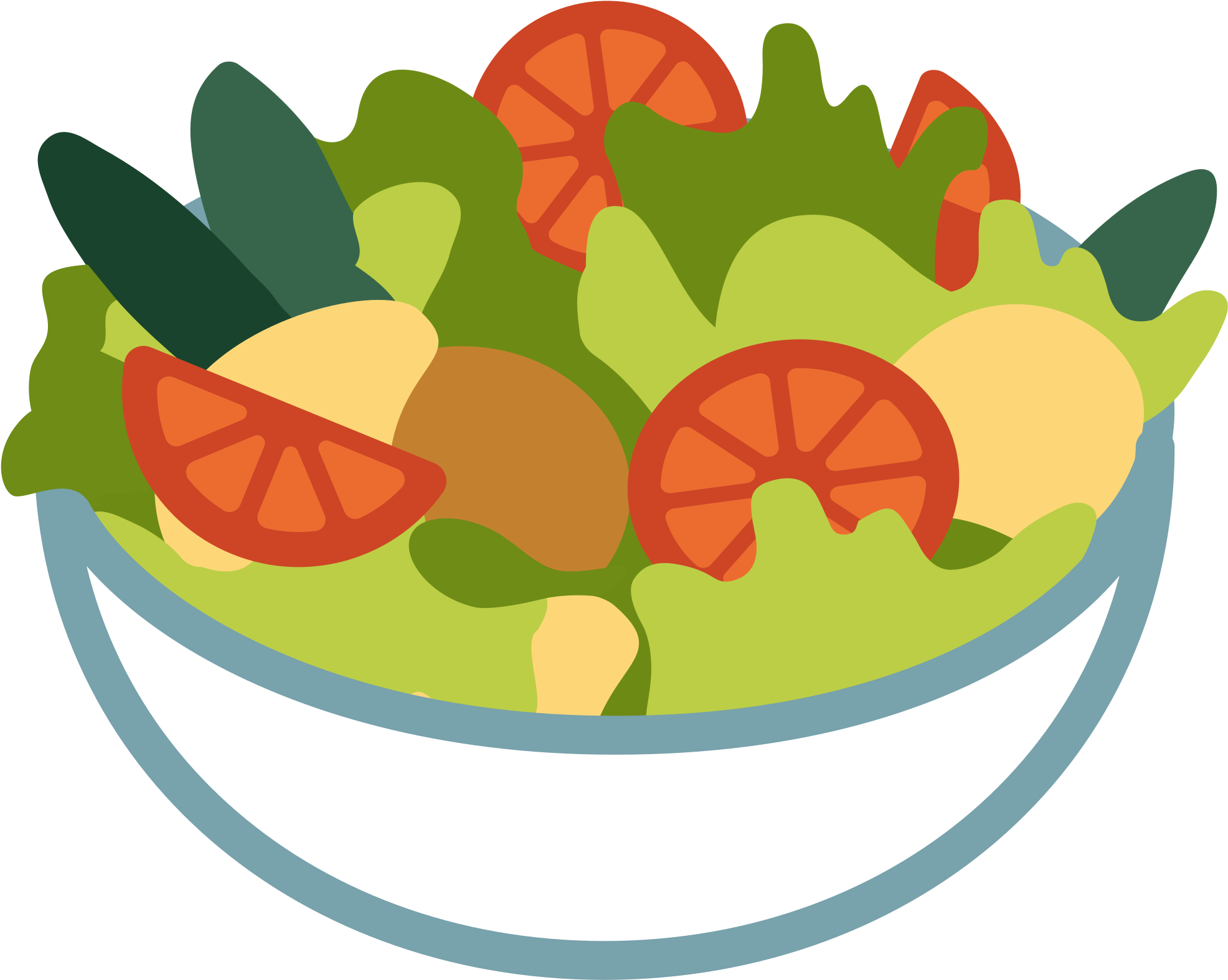 Open - Fruit Salad Emoji Transparent (2000x2000), Png Download