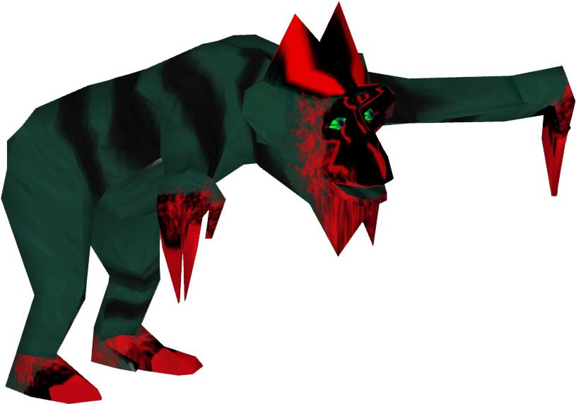Demonite Chimp - Zt2 Shadow Demon (814x814), Png Download