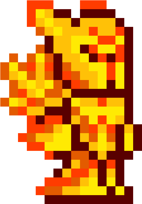 Pixilart Terraria Solar Armor Fantasticmerse Png Terraria - Terraria Solar Armor Pixel Art (1200x1200), Png Download