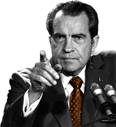 Qld Trivia - Richard Nixon Resignation News (440x424), Png Download