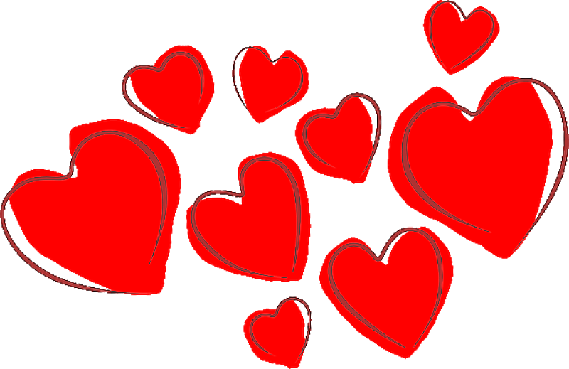 Heart Clipart (800x519), Png Download