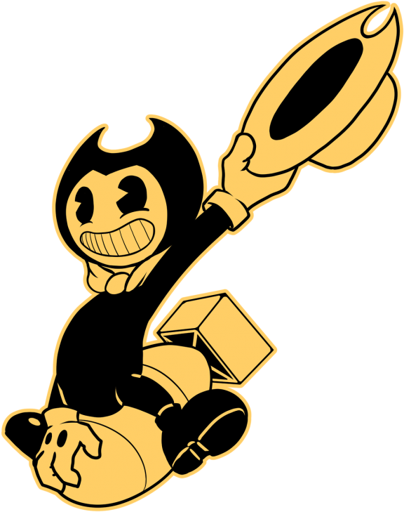 #bendy And The Ink Machine #horror #бенди #creepy #demon - Bendy And The Ink Machine Cute (700x755), Png Download