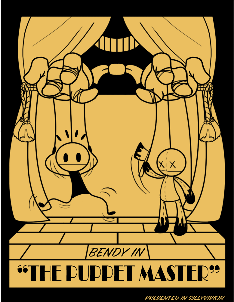Bendy And The Ink Machine Posters (1000x1000), Png Download