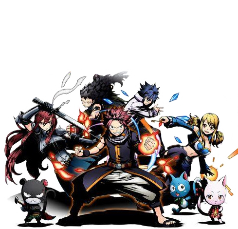 266 Images About Fairy Tail On We Heart It - Fairy Tail Tumblr Png (489x470), Png Download