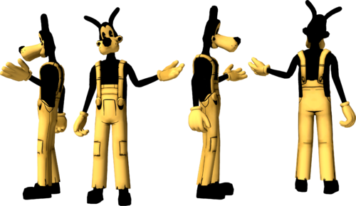Boris The Wolf/gallery - Batim Character (500x290), Png Download