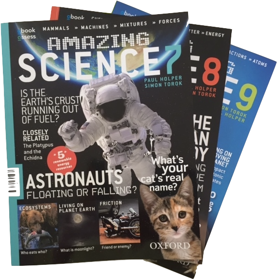 Oxford University Press - Amazing Science 7: Australian Curriculum Student Book (582x640), Png Download