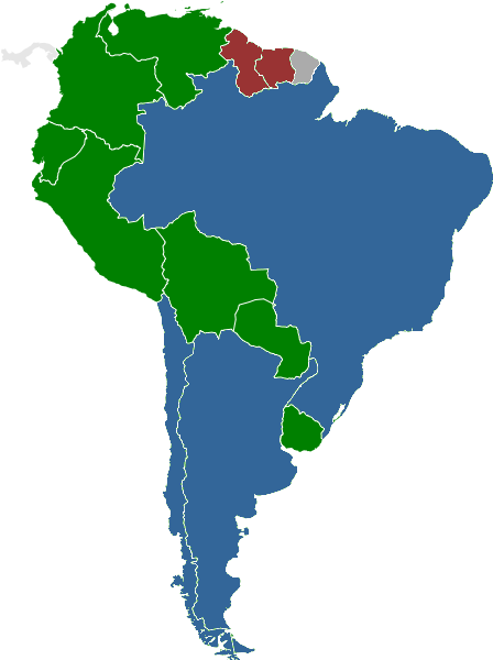 Prostitution In South America - South America Png (448x600), Png Download