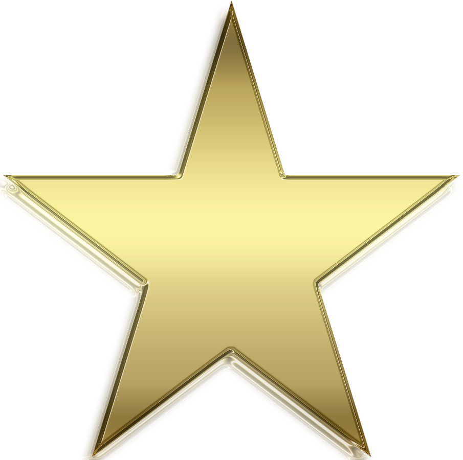 Estrellas Doradas Png - Estrellas Doradas 3d Png (905x900), Png Download